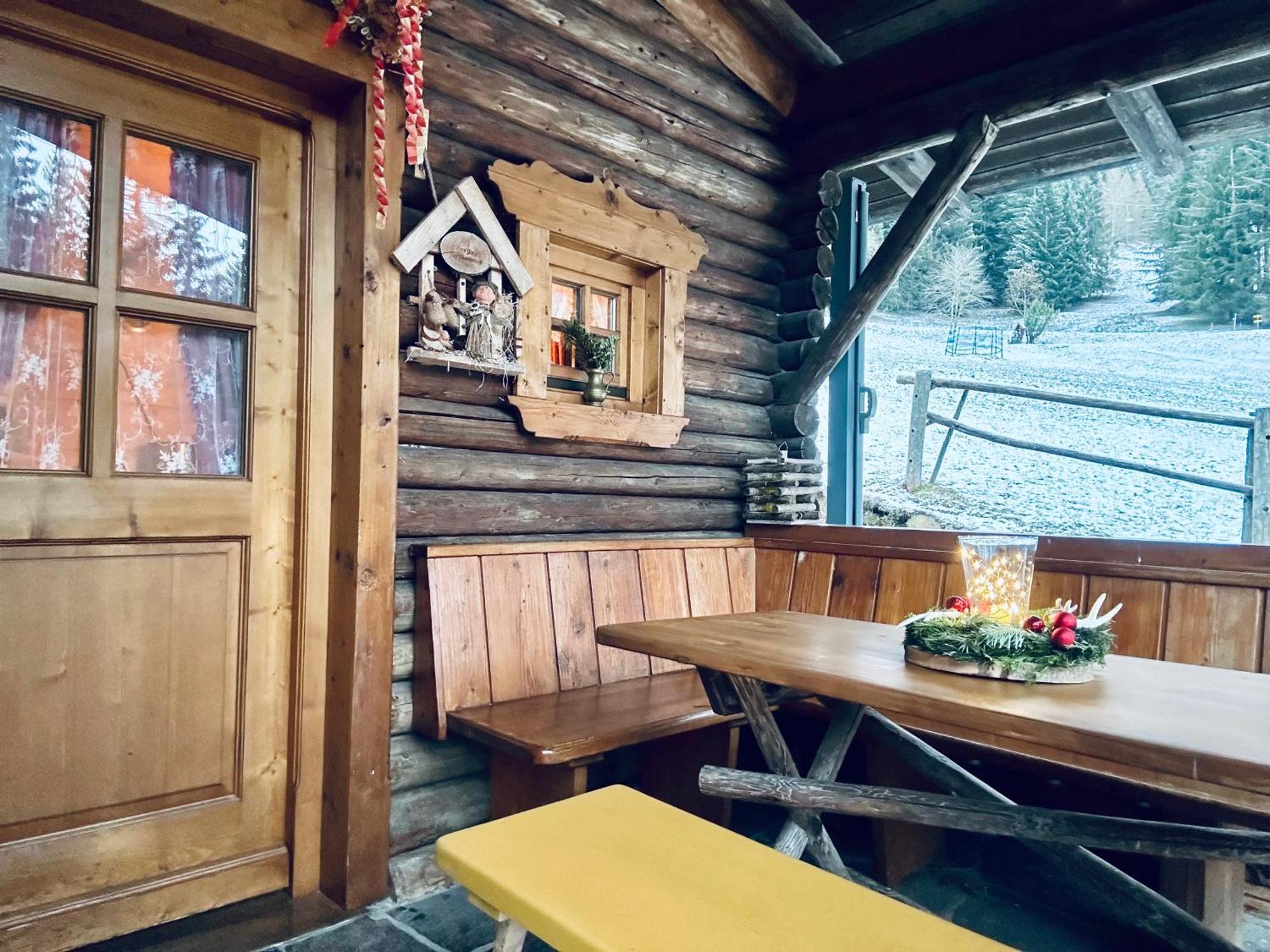 Almbruennerl Die Almhuette Auf Der Raffner Alm Ruhpolding Esterno foto