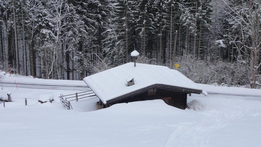 Almbruennerl Die Almhuette Auf Der Raffner Alm Ruhpolding Camera foto